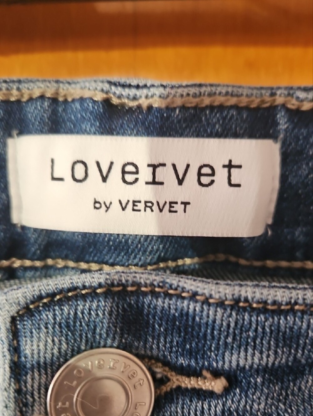 Lovervet by VERVET Medium Wash High-Rise Wide Leg Jeans - Picture 2 of 5